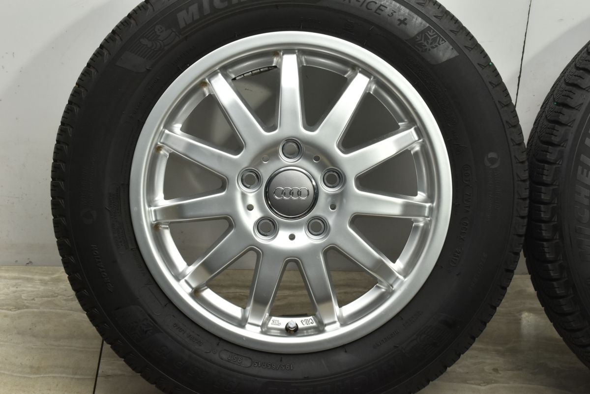 美品】C-WORKS 15in 6J +47 PCD112 ミシュラン X-ICE3+ 195/65R15 