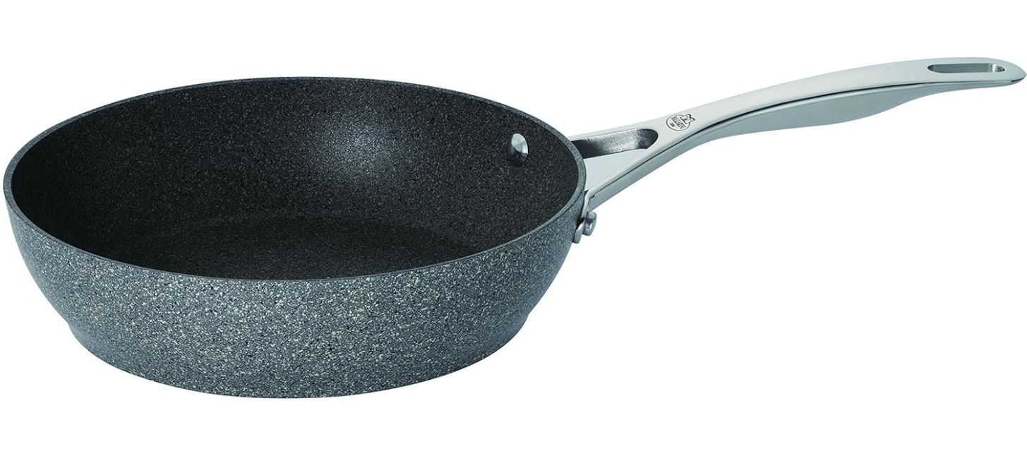トリノ 深型フライパン 24cm イタリア製 炒め鍋 IH対応 グラニチウム 5層コーティング 日本正規販売品 75001-765 シルバー