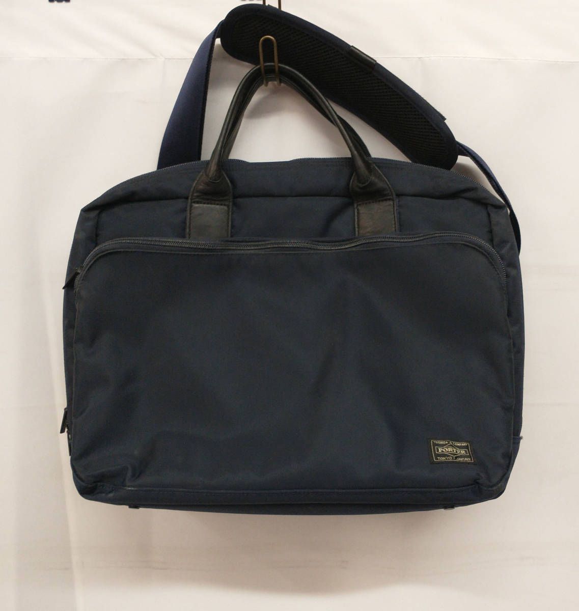 PORTER ポーター／TIME 2WAY BRIEFCASE／NAVY／ブリーフケース