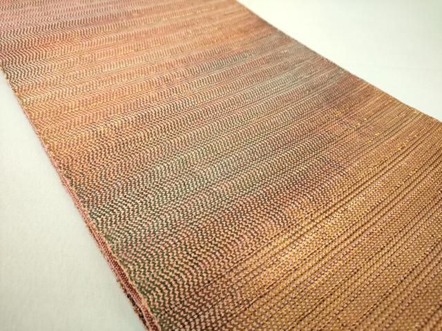 平和屋着物○西陣 全通柄袋帯 霞文 金糸 上代28万 証紙付き 正絹 逸品  