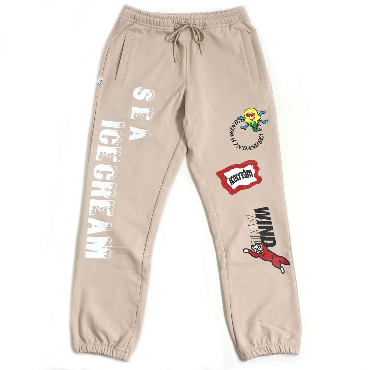 未使用品□ウィンダンシー×アイスクリーム ロゴプリント コットン100  