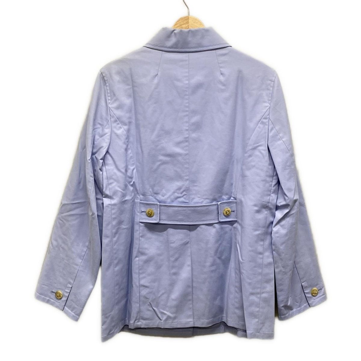 Burberry LONDON バーバリーロンドン コート サイズ9 M レディース - ライトブルー 長袖 春 秋