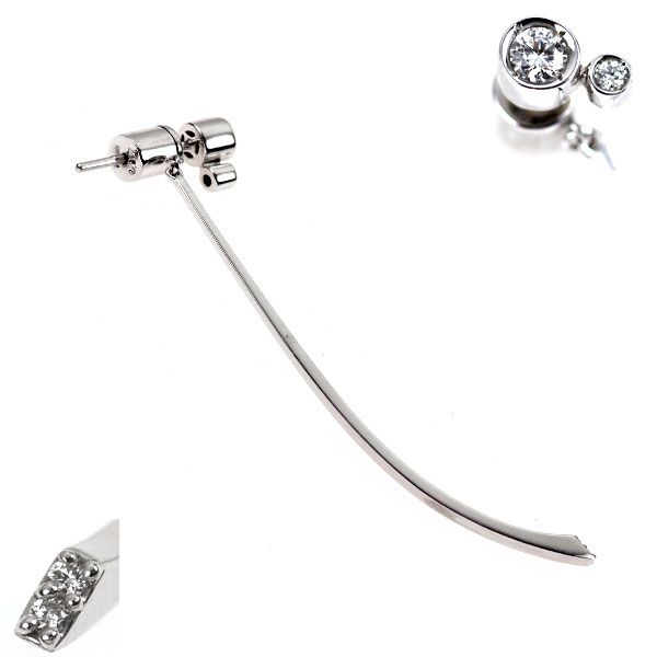 小寺智子 スウィングダイヤモンドピアス