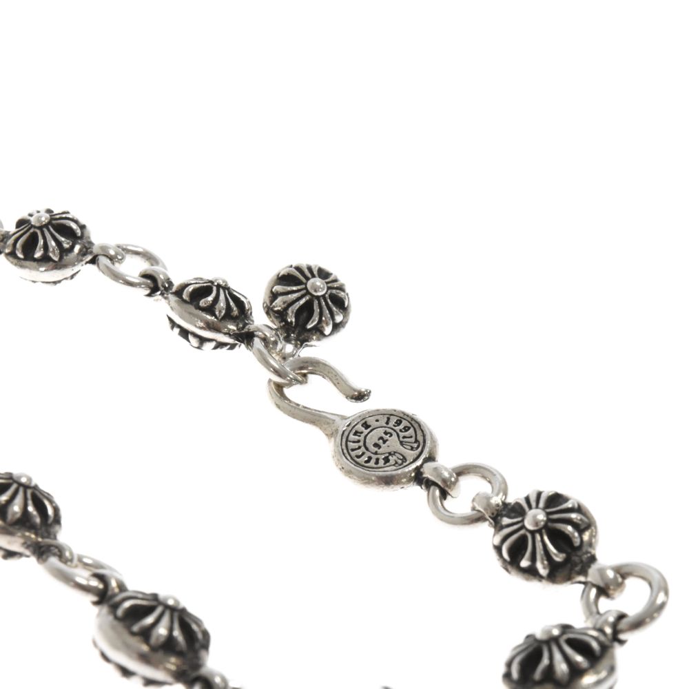 CHROME HEARTS (クロムハーツ) NO2 BALL #2 クロスボールブレスレット 