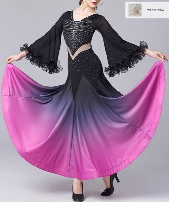 ダンスウェア ラテンダンス 舞台 発表会 ダンス衣装 社交ダンス 社交ダンスドレス ラテンドレス ストーン モダンダンス オ