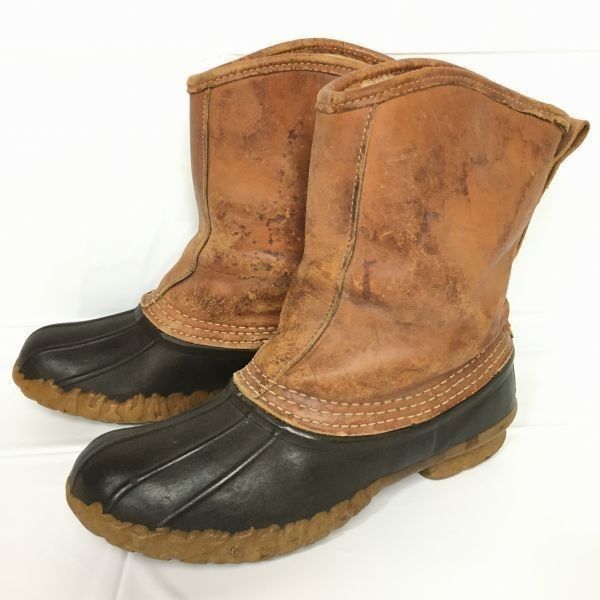 USA製 Vintage L.L.BEAN【size7 25.0】HUNTING SHOE スノー