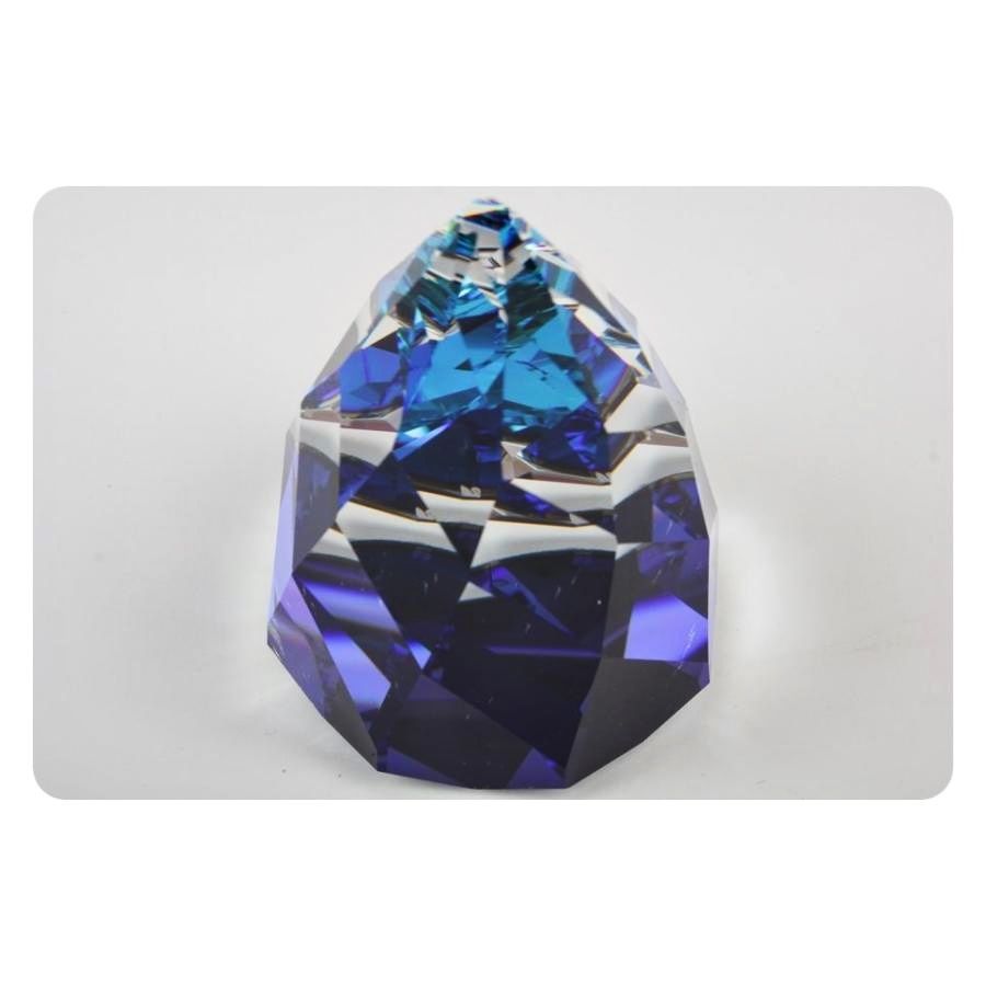 スワロフスキー 置物 ピラミッド ペーパーウェイト