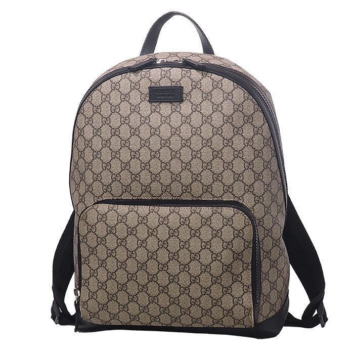 グッチ GUCCI GGスプリーム バックパック リュック 406370 ベージュ