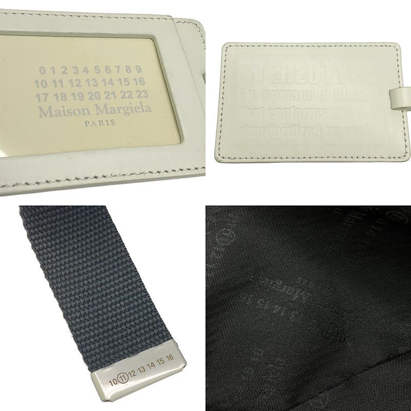 Maison Margiela / メゾンマルジェラ | 4ステッチ ボディバッグ / パス