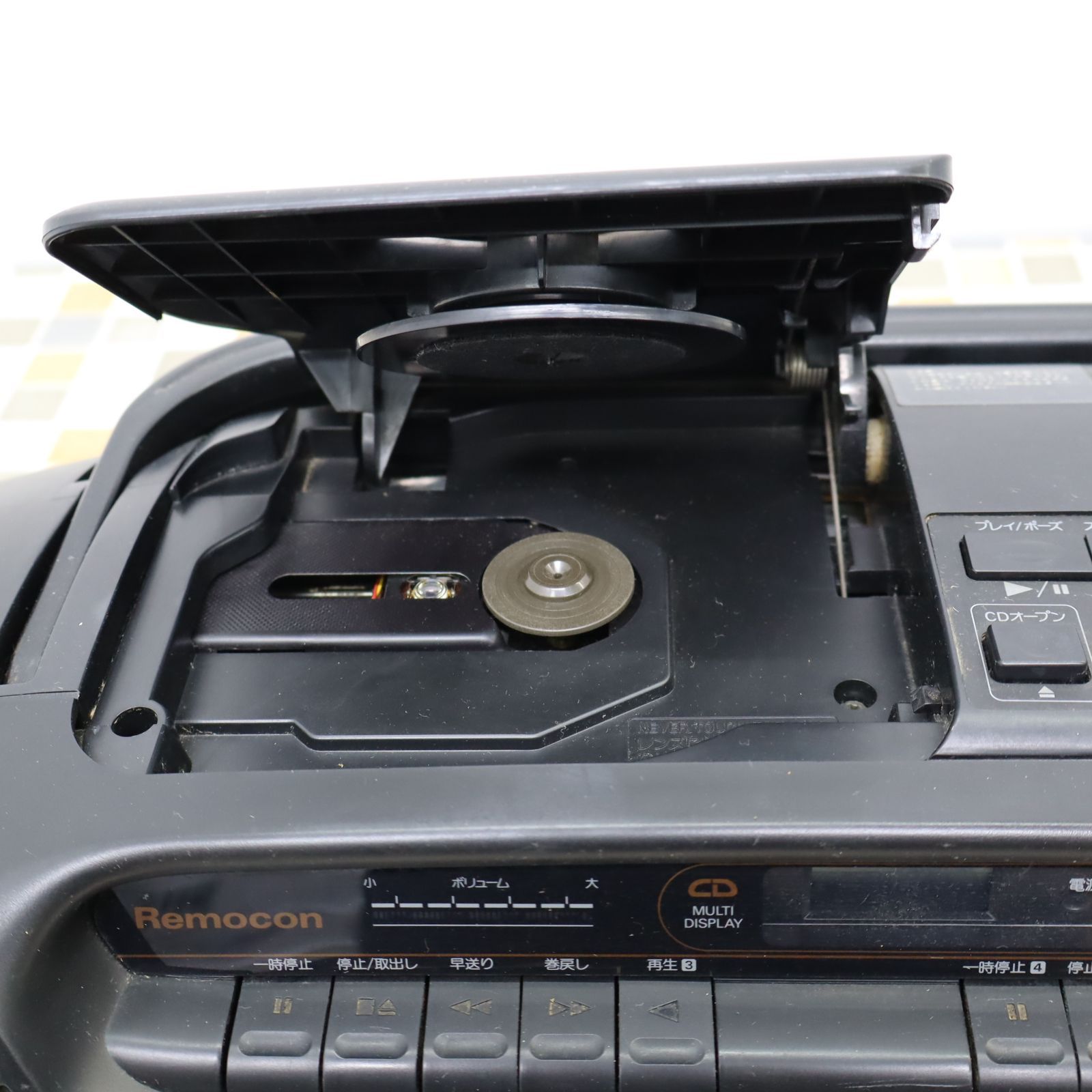 △オーディオ機器 ラジオ受信OK|ステレオ CDラジカセ|SANYO △オーディオ機器 ラジオ受信OK|ステレオ CDラジカセ|SANYO