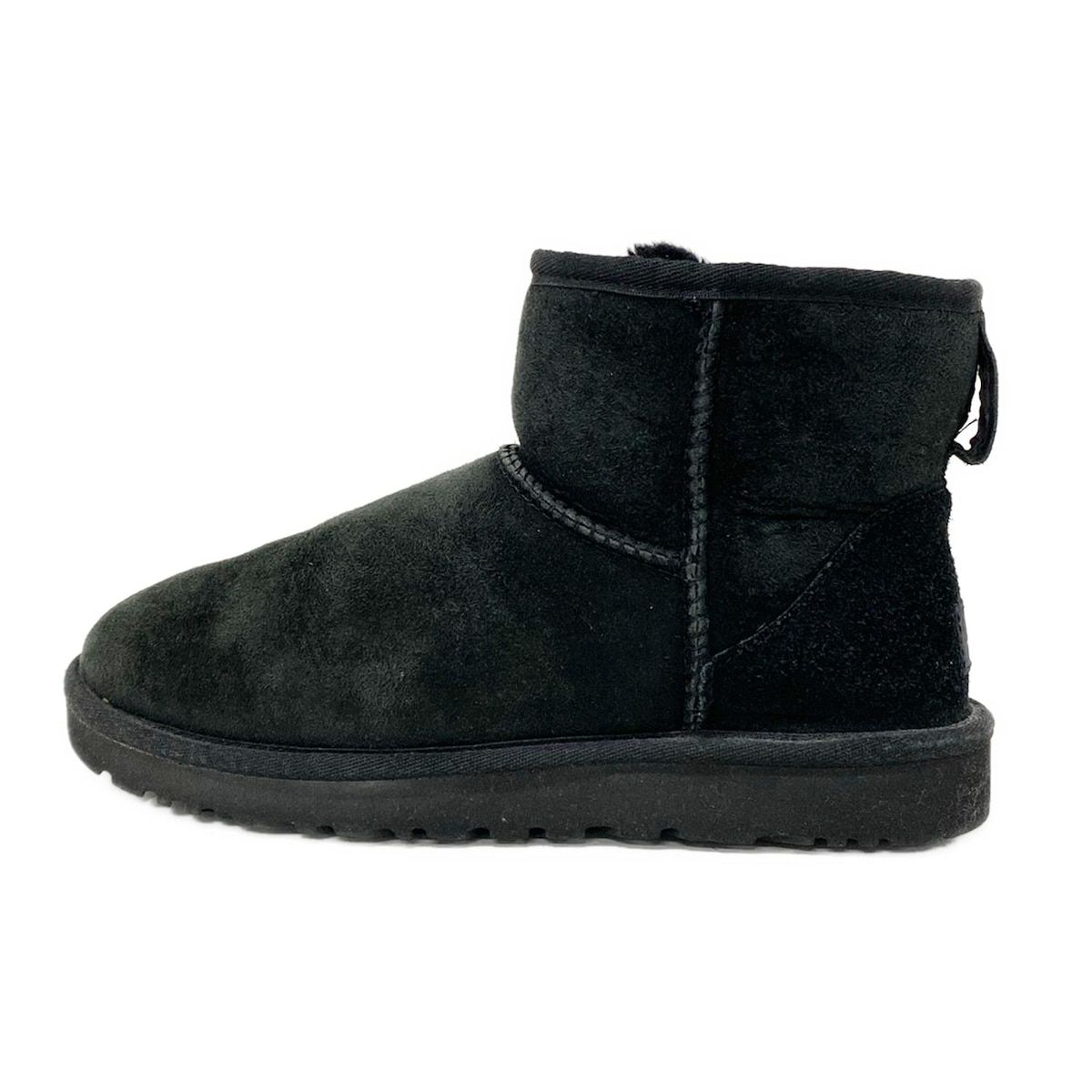 UGG ブラック ムートンブーツ 24㎝ UGG ブラック ムートンブーツ 24