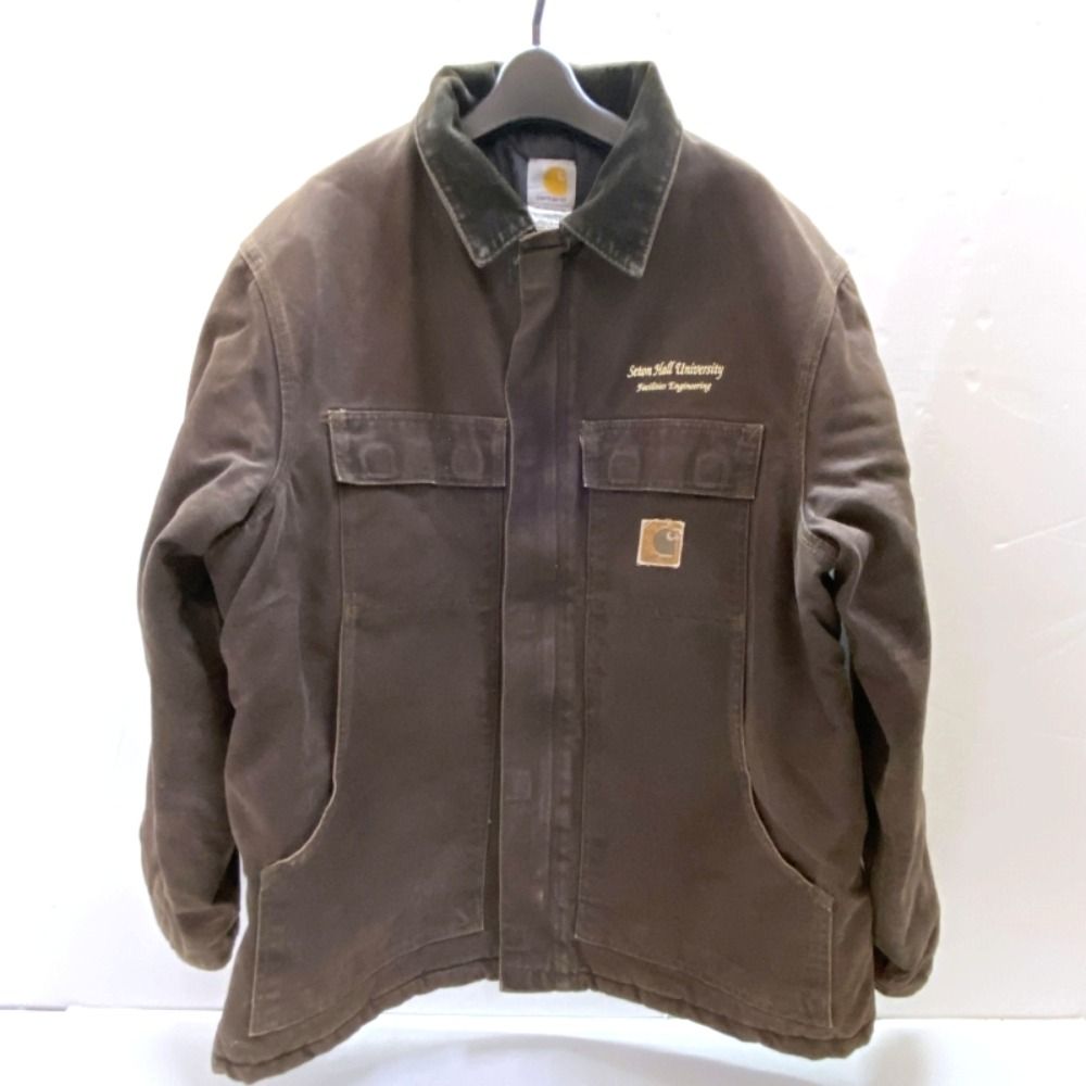 03w16771 Carhartt カーハート ダックトラディショナルコート ブラウン|茶 サイズL メンズ ストリート アウタｖ