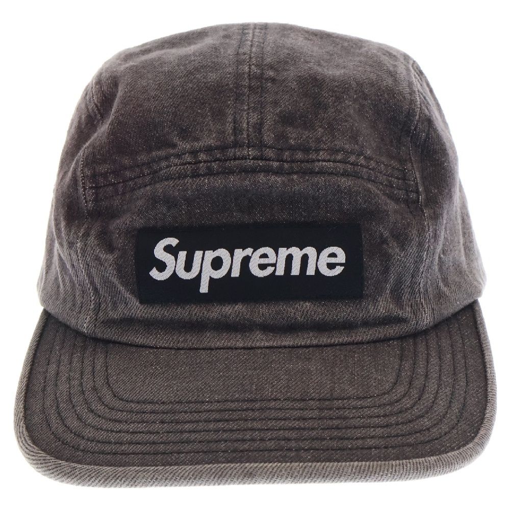 SUPREME (シュプリーム) 18SS Denim Camp Cap デニムキャンプキャップ 帽子 ブラック - メルカリ