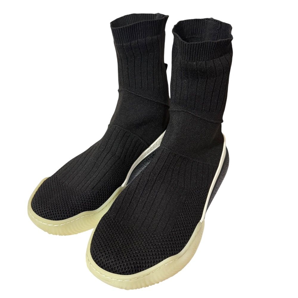STELLA McCARTNEY ステラマッカートニー ソックススニーカー ニットブーツ シューズ ブラック レディース 古着