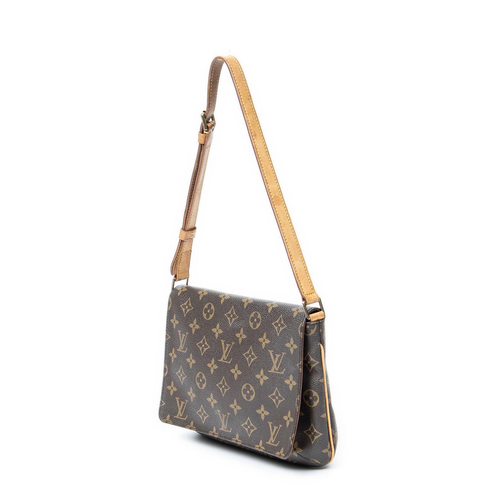 LOUIS VUITTON ルイヴィトンミュゼット タンゴ茶色モノグラムキャンバスAB