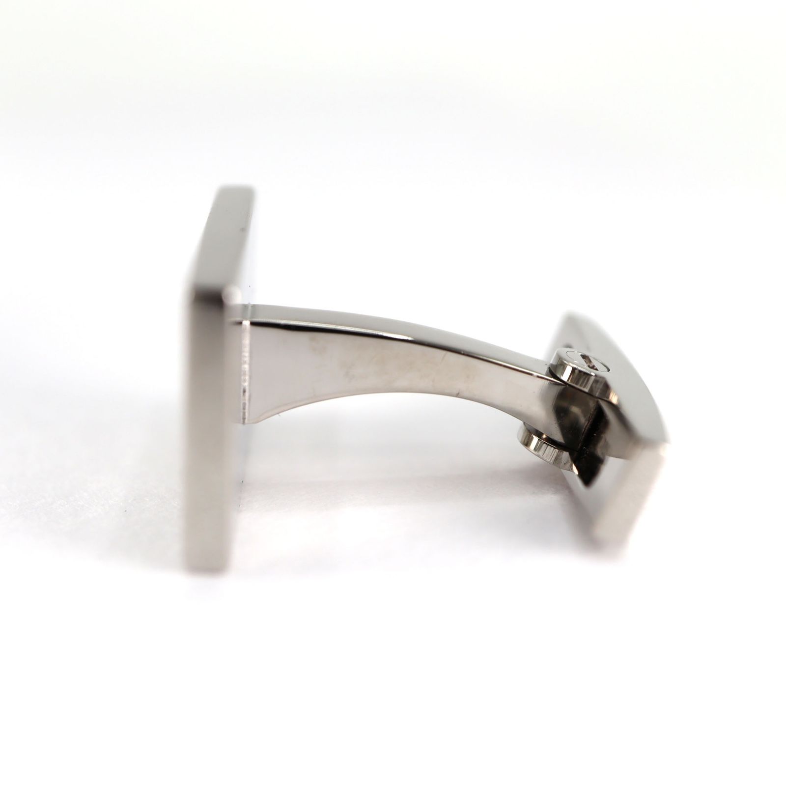 Cartier カルティエ カフス スクエア 波模様 シルバー925 カフス