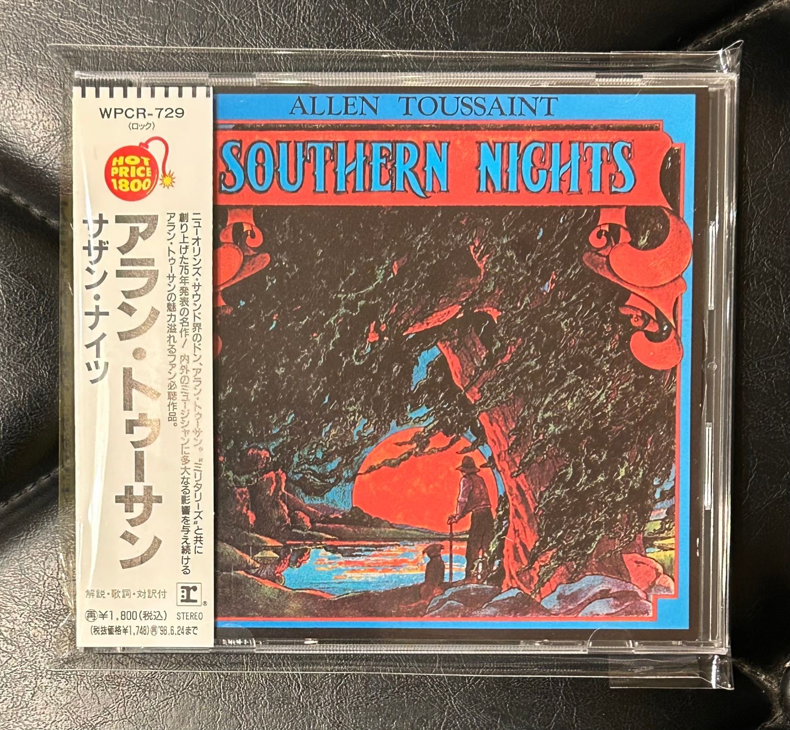 アラン・トゥーサン『サザン・ナイツ』国内盤 帯付きCDアラン・トゥーアン「サザン・ナイツ」Allen Toussaint