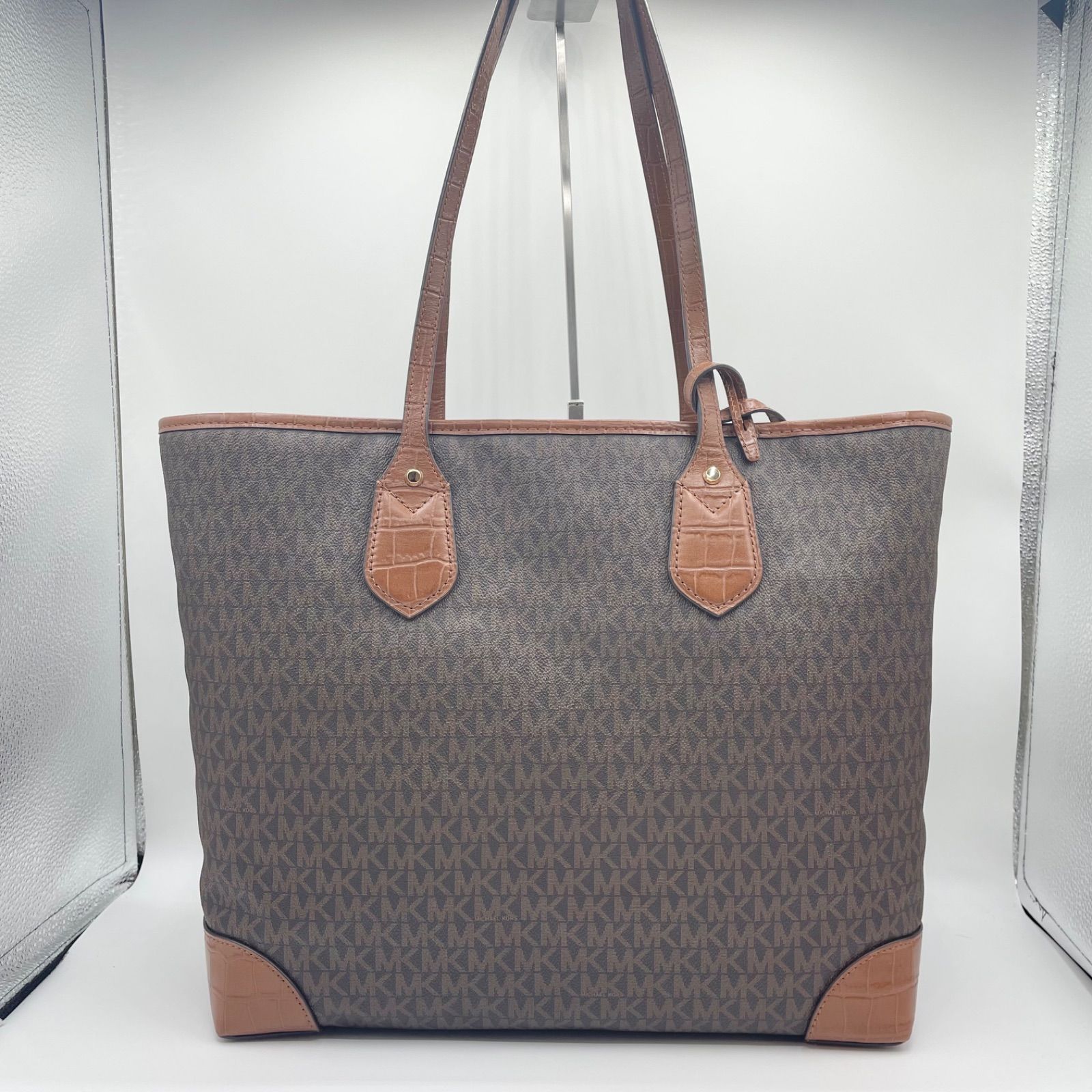 極美品✨MICHAEL KORS マイケルコース シグネチャー トートバッグ