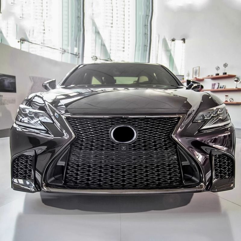 22-25年式 レクサス LS350 500h 40系 フロントグリル 中網 電鍍シルバー LS中網改装 エレガント 内装外装用 設計 FFCRYSTALESIA_COM