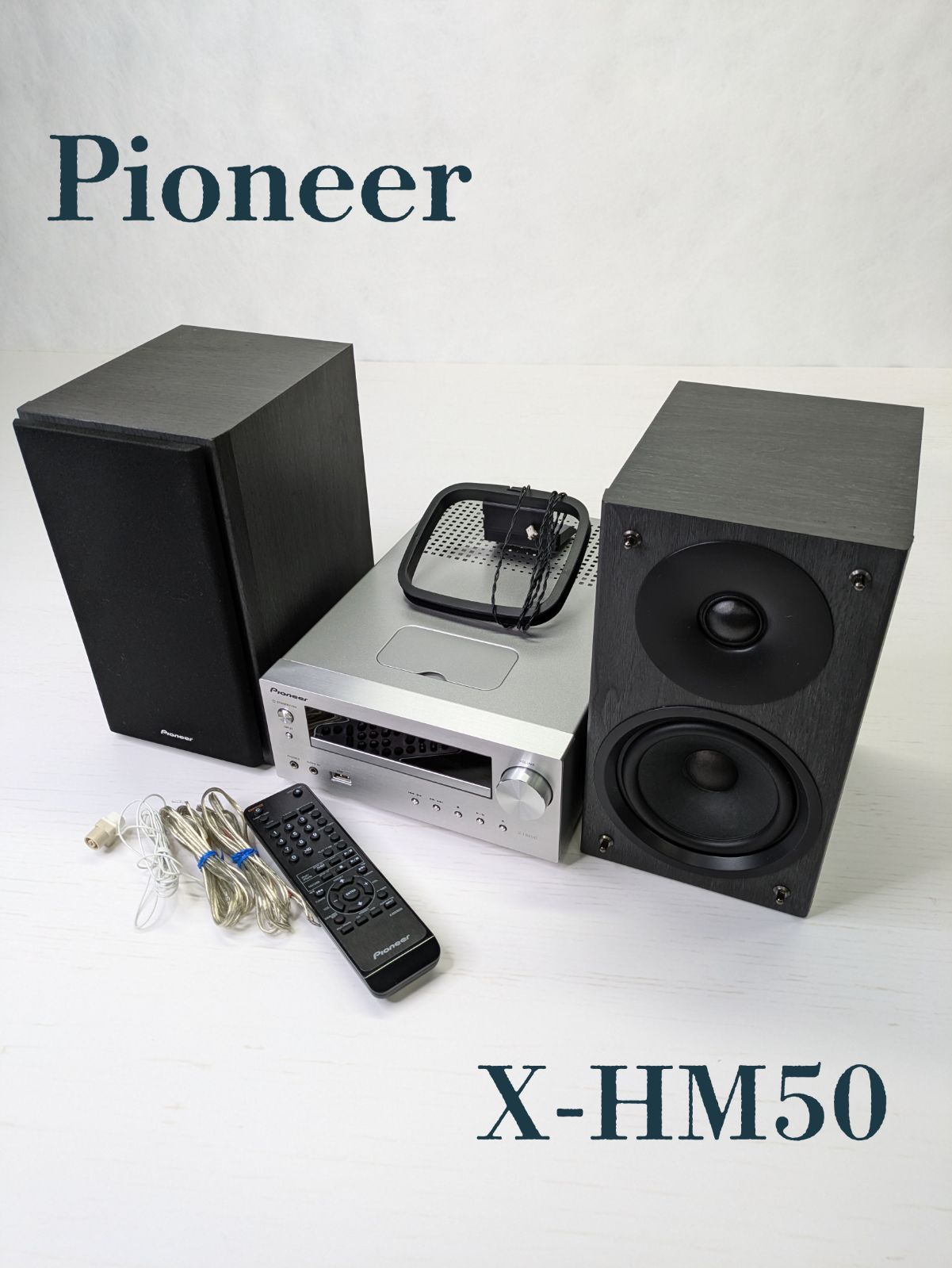 動作確認済み】pioneer・パイオニア・X-HM50・CDコンポ・iPod・iPhone・USB・ラジオ - メルカリ