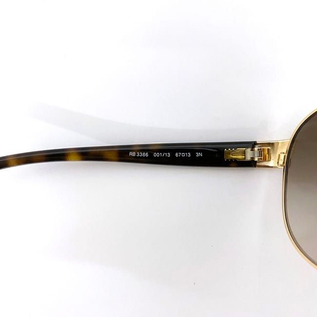 y*a様 【美品】Ray-Ban サングラス RB3386 ゴールド　ブラウン Amazon.com: Ray-Ban Sunglasses - RB3386 / Frame: Gold Lens
