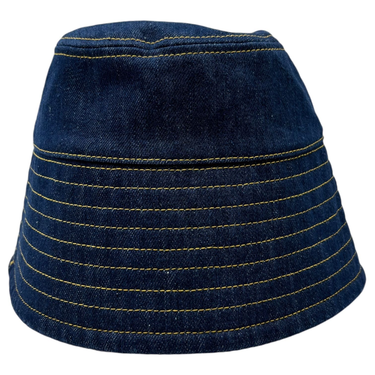 PATOU(パトゥ) Cotton denim PATOU bucket hat コットン デニム パトゥ
