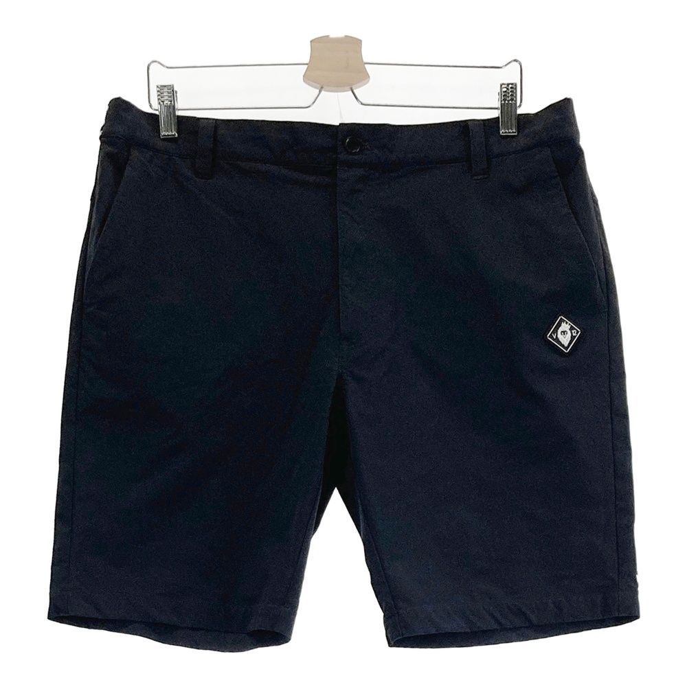 【新品】ヴィトゥエルヴ　ゴルフ　メンズ　ハーフパンツ　XXL サイズ：XXL V12 ヴィトゥエルヴ ハーフパンツ ブラック系