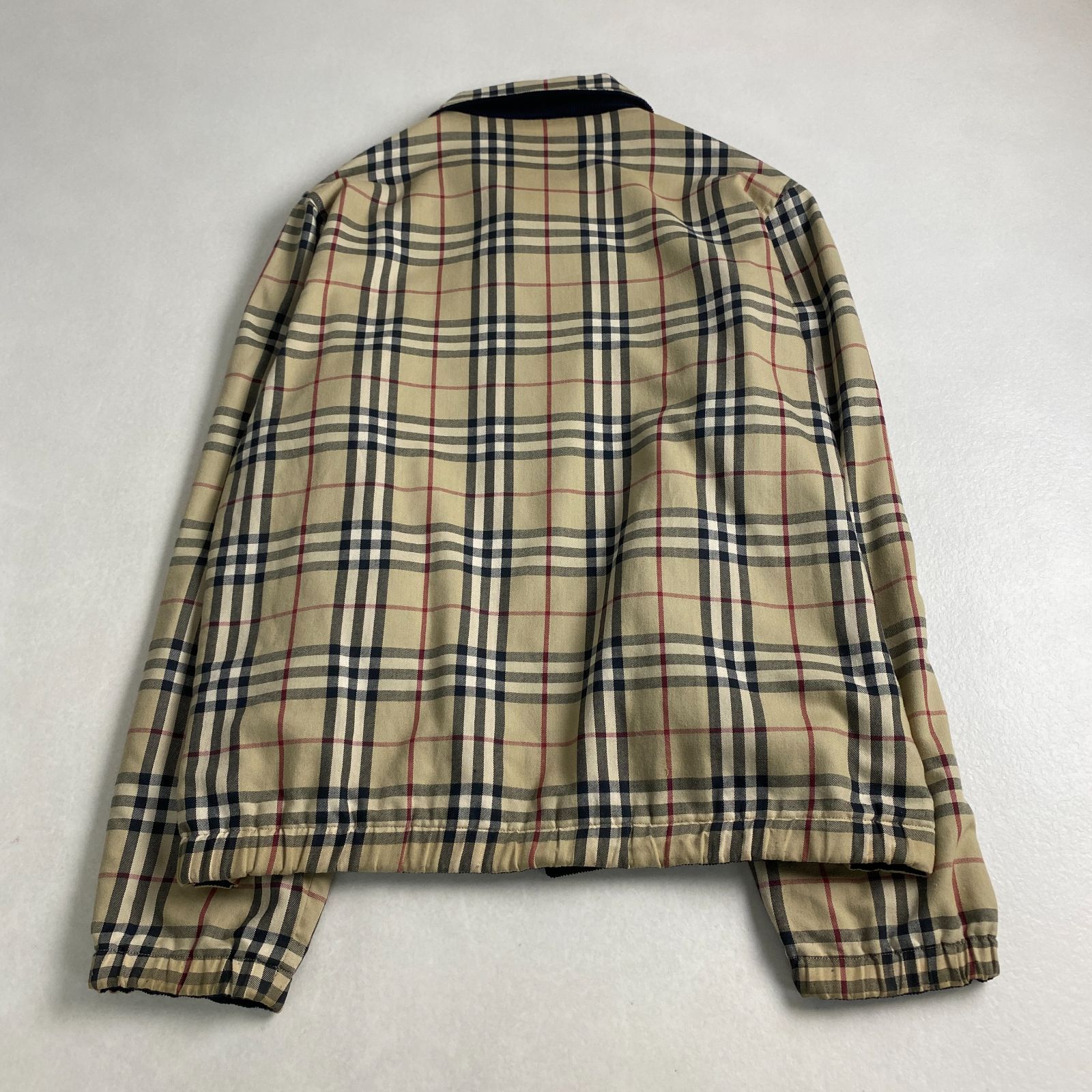 バーバリーロンドン ブルゾン リバーシブル ノバチェック コーデュロイ