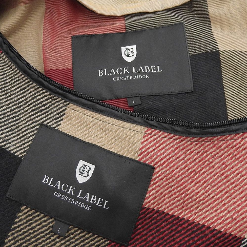 本物保証】 超美品 バーバリー ブラックレーベル BURBERRY BLACK LABEL 