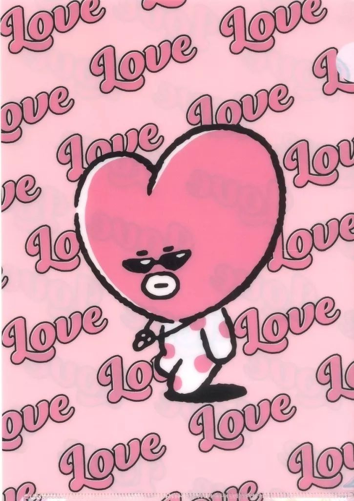 中古】クリアファイル TATA(ブイ) A4クリアファイル MUSIC 「BT21