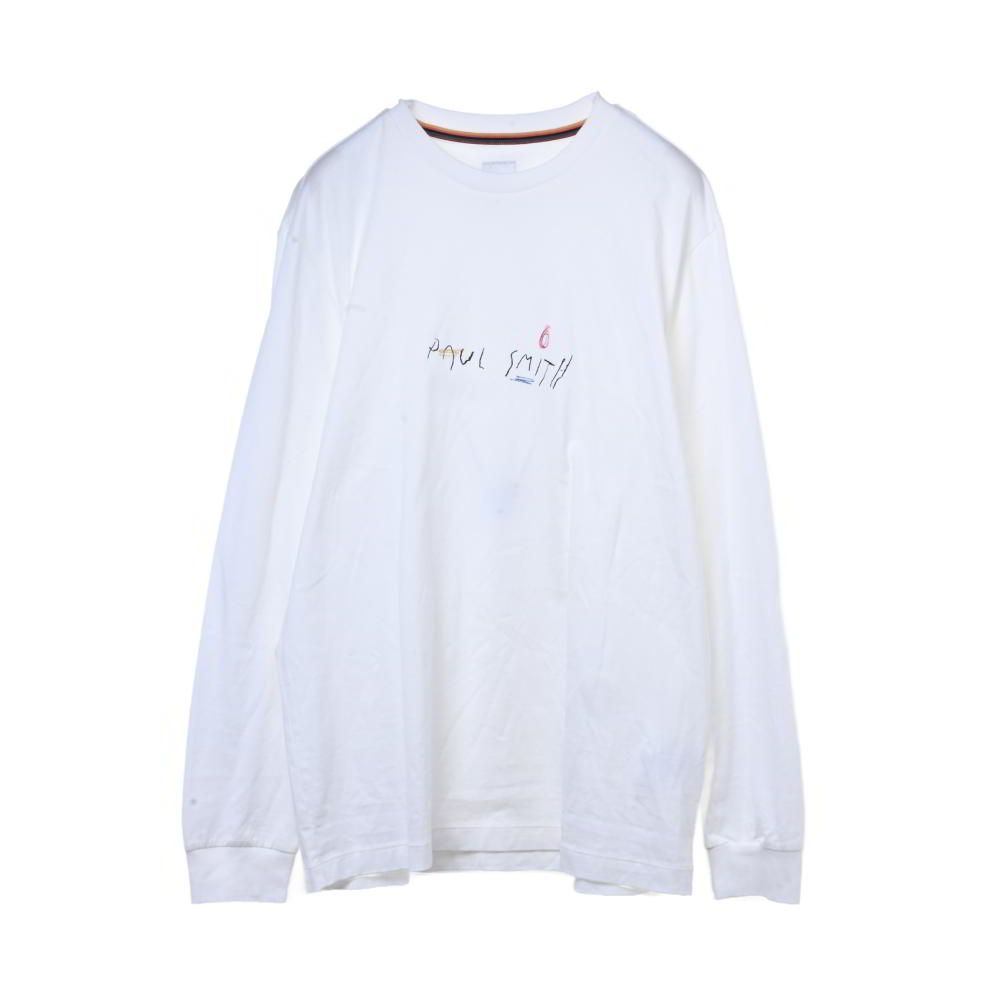Paul Smith コットン 刺繍 ロングスリーブ カットソー