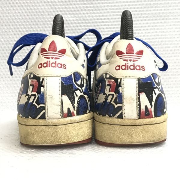希少品★/アディダス/super star 35th anniversary★graphic スニーカー【24.5】35周年記念モデル/sneakers/Shoes/trainers◆sG-137 希少品☆adidas/アディダス/super star 35th anniversary☆graphic