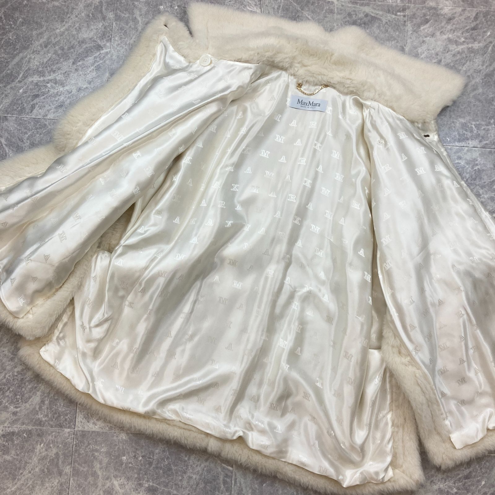 ✨未使用級✨ MAX MARA マックスマーラ テべ テディベアケープ