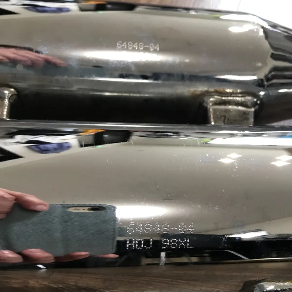 ハーレーダビッドソン スポーツスターxl1200c 純正マフラー 03年