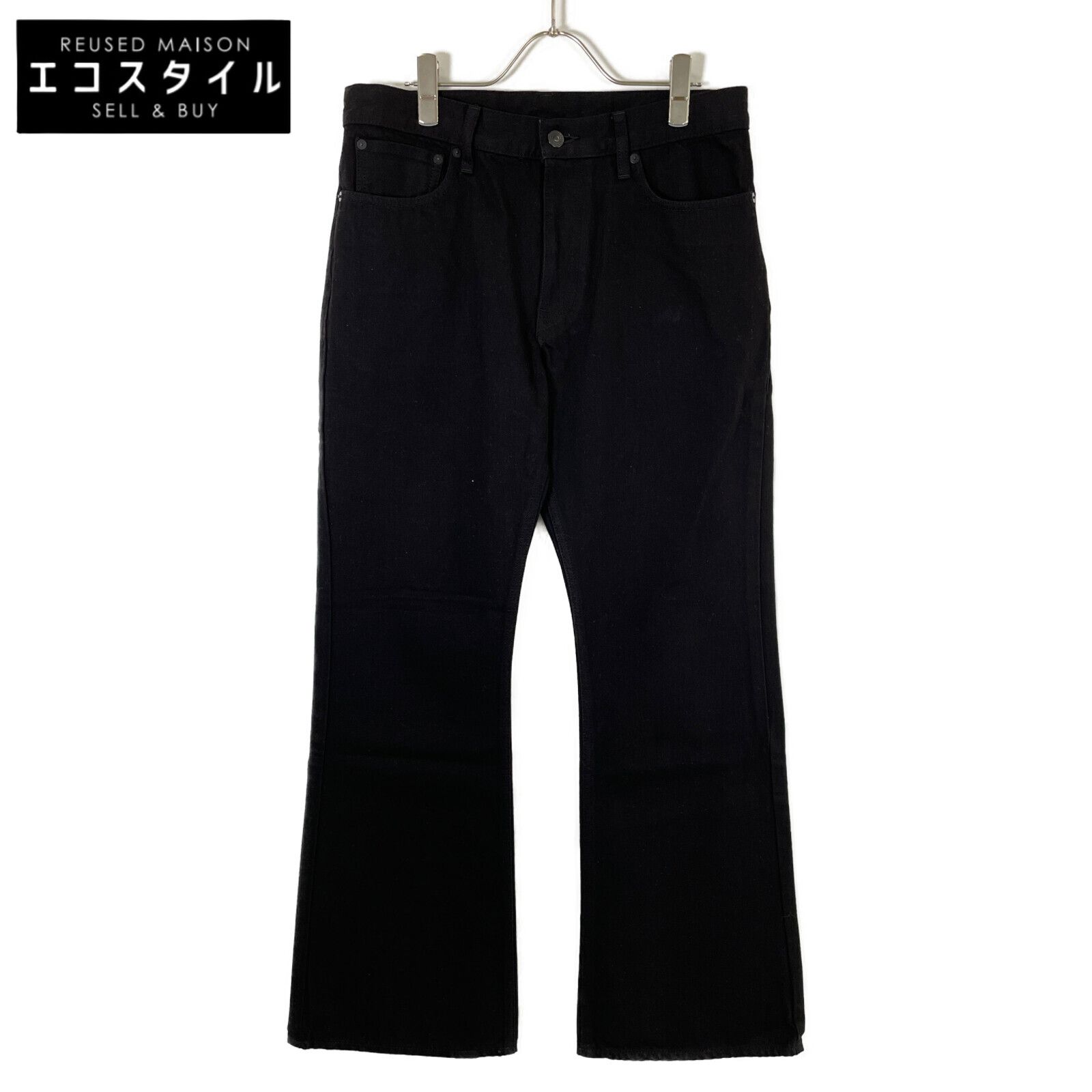 MINEDENIM マインデニム 2309-1003-99-322 ﾌﾞﾗｯｸ ｽﾄﾚｰﾄﾃﾞﾆﾑﾊﾟﾝﾂ 9