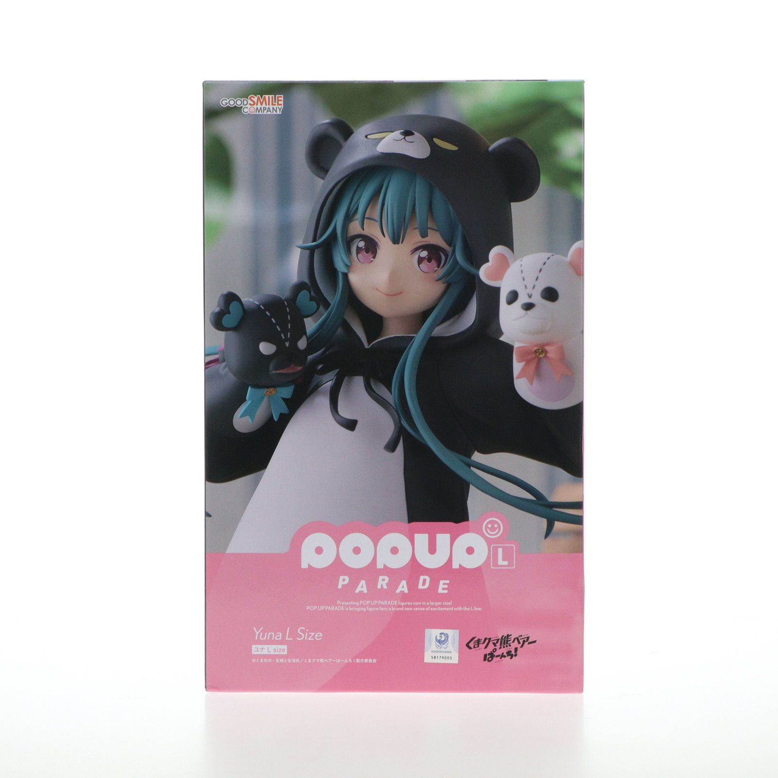 GOOD SMILE COMPANY - POP UP PARADE(ポップアップパレード) ユナ L size くまクマ熊ベアーぱーんち! 完成品 フィギュア グッドスマイルカンパニー POP UP PARADE ユナ L size