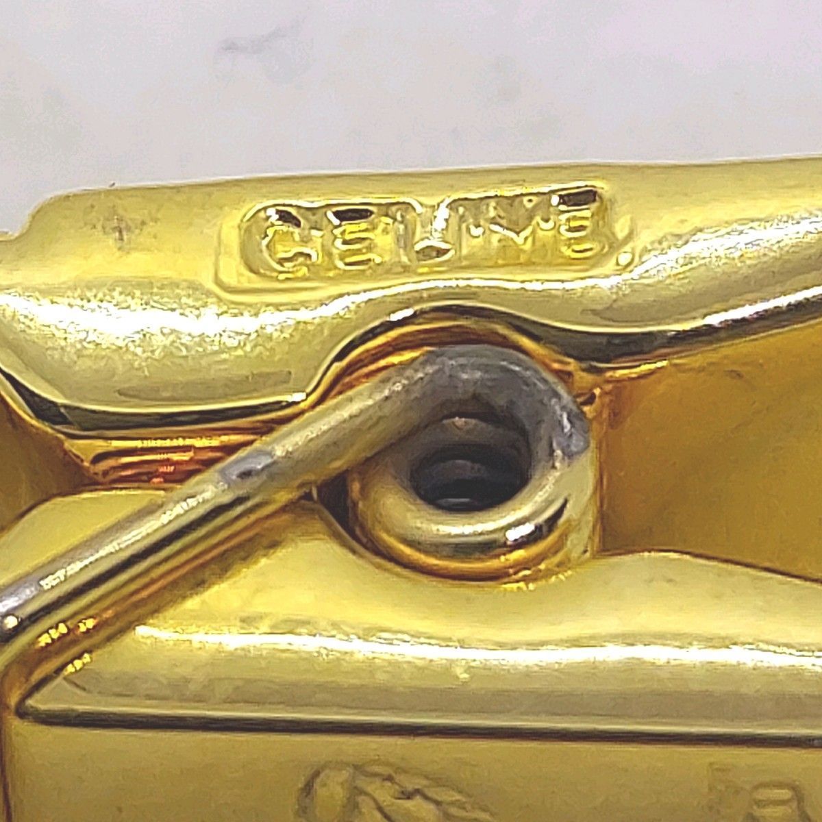 セリーヌ マネークリップ クリップ ペーパーホルダー ゴールド