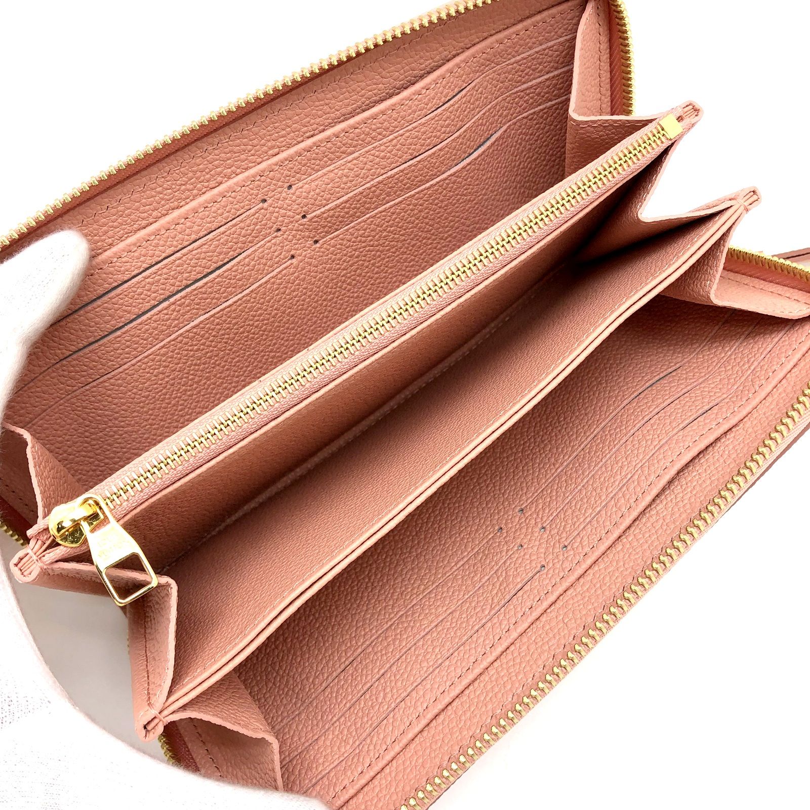 LOUIS VUITTON M81645 アンプラント ローズトリアノン 長財布 - メルカリ