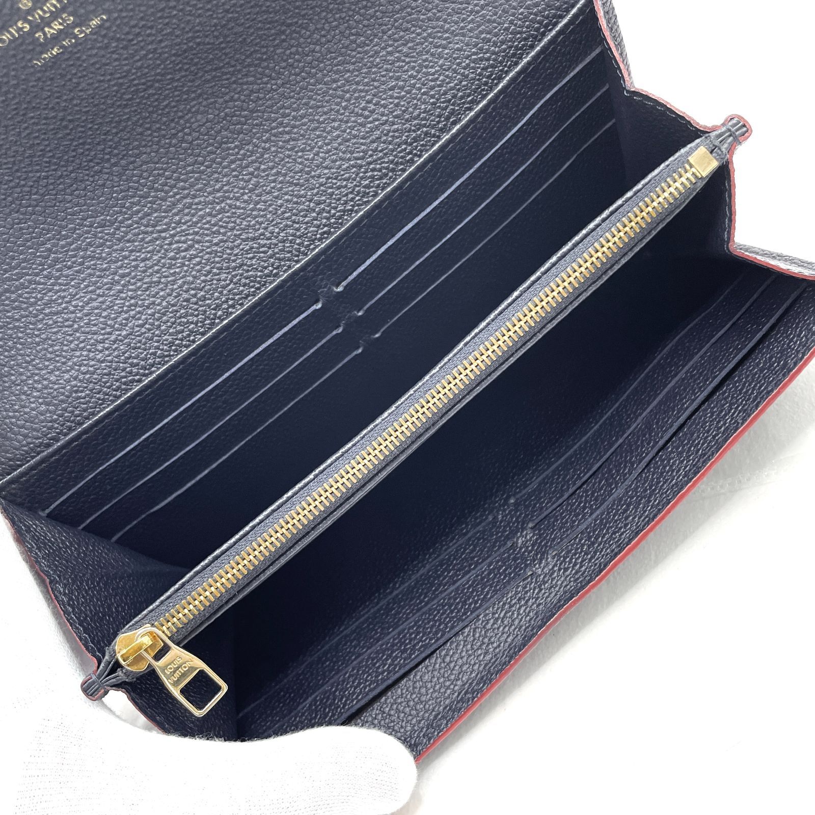 超極美品 ルイヴィトン モノグラムアンプラント ポルトフォイユ サラ