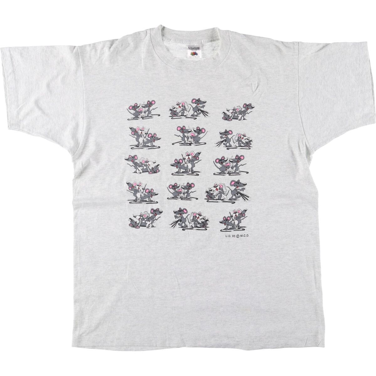 古着 90年代 フルーツオブザルーム FRUIT OF THE LOOM エロT プリントTシャツ カナダ製 メンズXL相当 ヴィンテージ|eaa571156