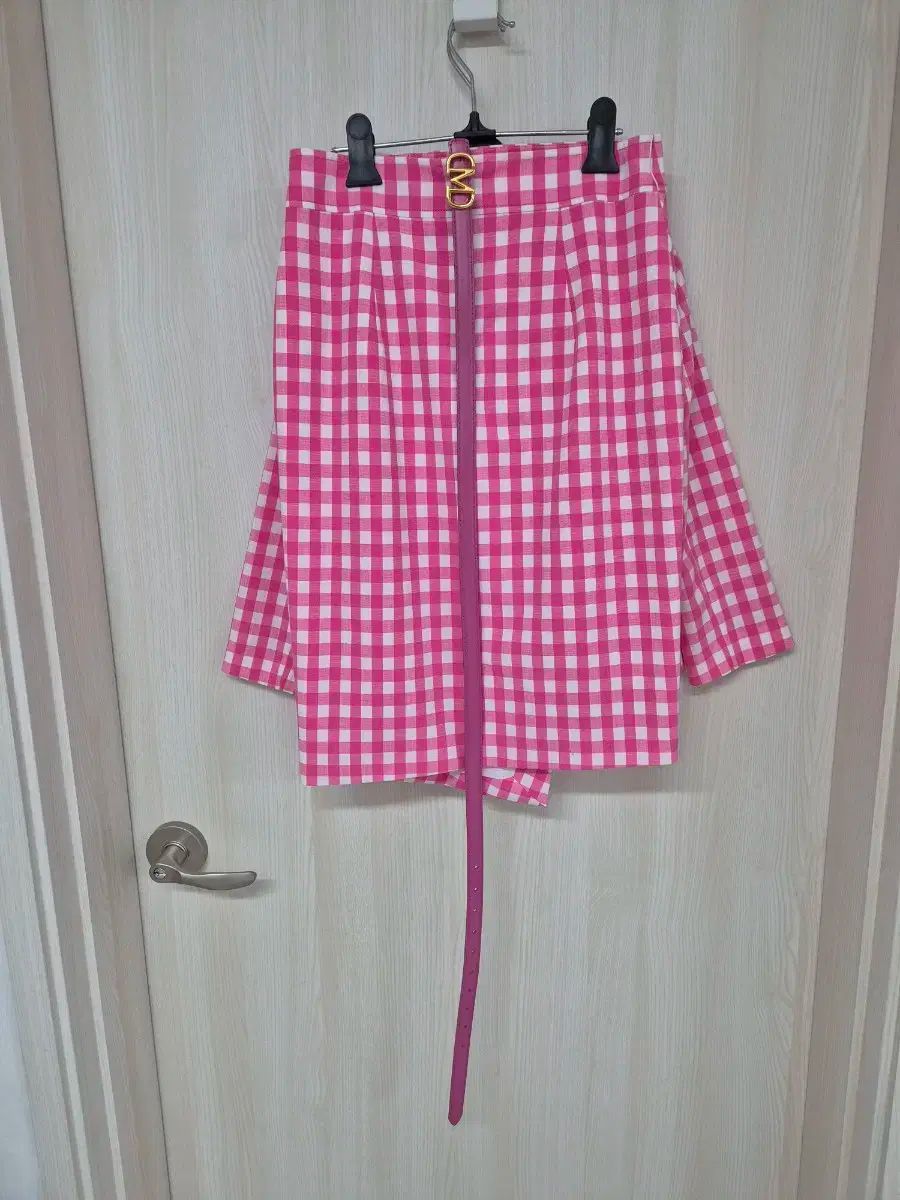 MOJO.S.PHINE モジョエスピン ピンク チェック スーツセット WWW_NOITHATQUANGTHANH_NET