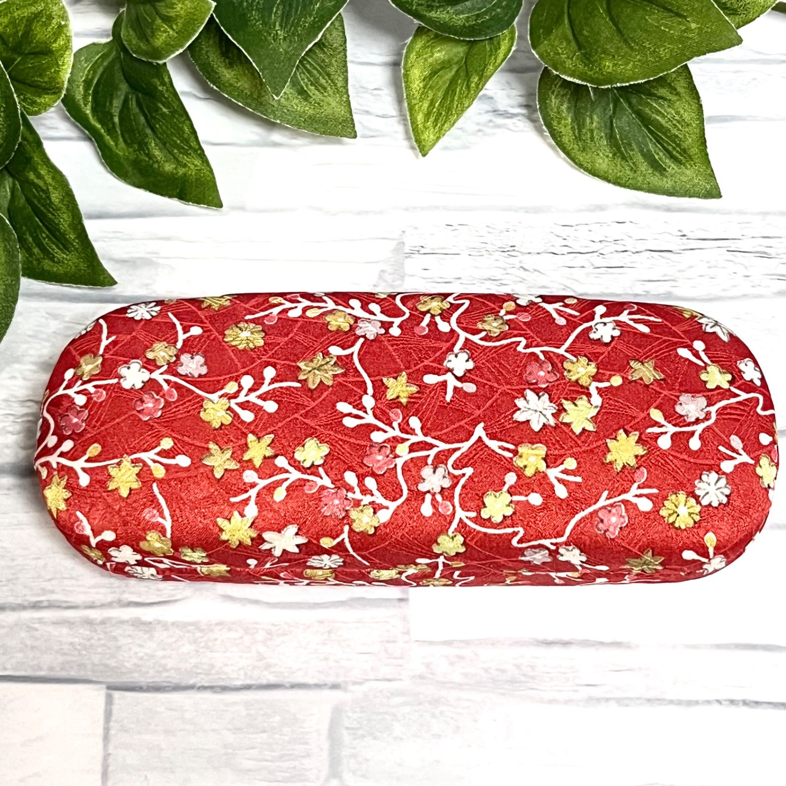 着物リメイク メガネケースハード ハンドメイド 和柄 ☆送料無料 04 
