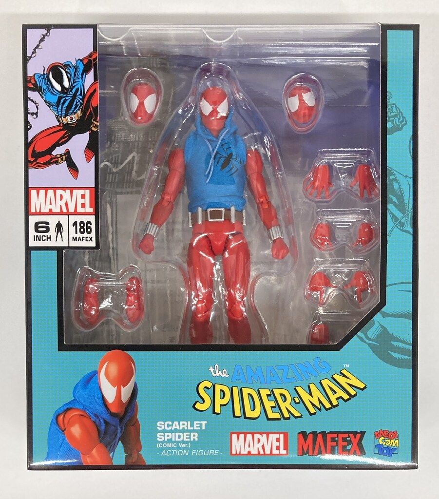 アメコミ MAFEX SCARLET SPIDER COMIC Ver. 2.0 d MAFEX SCARLET