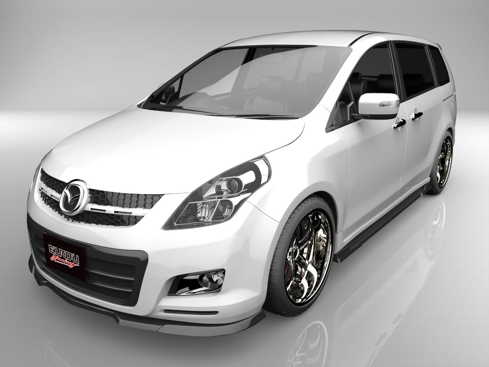 セール，新作 MPV LY3P 前期 フロントアンダースポイラー 応募券