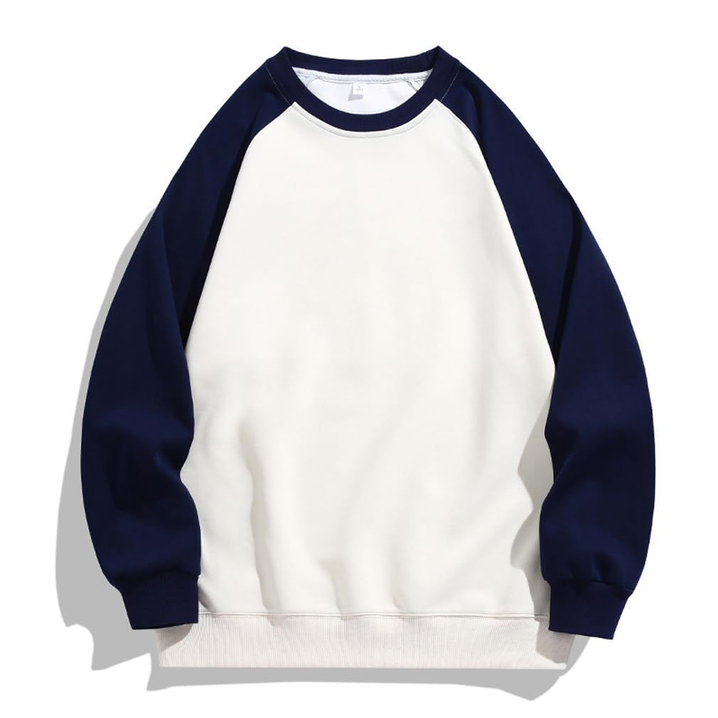 プルオーバー 人気 カジュアル Tシャツ 快適 丸襟 おしゃれ スウェット 大きいサイズ ゆったり パーカー 春 長袖 秋 秋服 メンズ 冬 トレーナー 服 [SUKESEM]