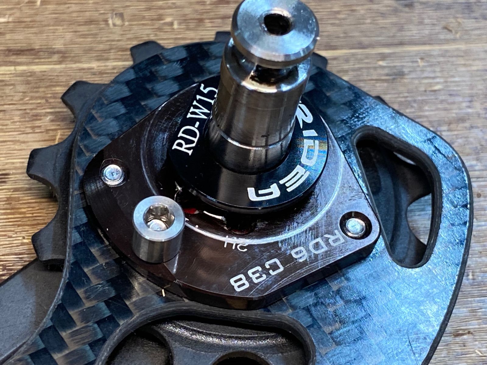 RIDEA ビッグプーリー RD6 E60 R9100 R8000 RIDEA ( ライデア ) ビッグプーリー RD CAGE RD6-C38FC-C ( リア