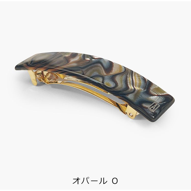 新品未使用 アレクサンドル ドゥ パリ バレッタ ヘアバレッタ 髪