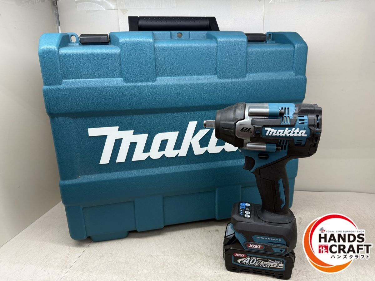 ♪ makita インパクトレンチ TW007GRDX 40V バッテリー×2 充電器 マキタ