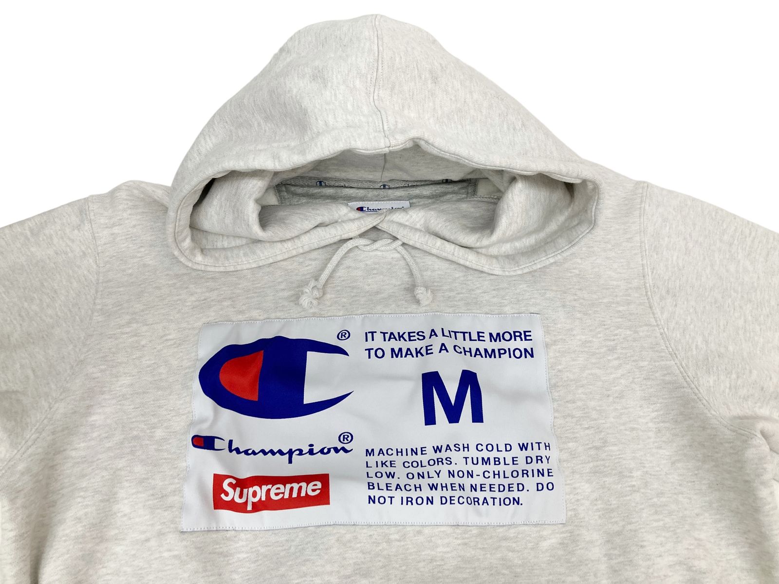 Supreme (シュプリーム) ×Champion (チャンピオン) 18AW Label Hooded 