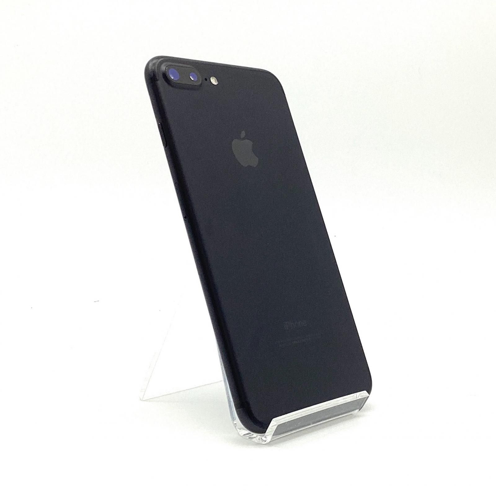 【全額返金保証】【最速発送】Apple iPhone 7 Plus 256GB ブラック Softbank 白ロム 80% 動作確認済
